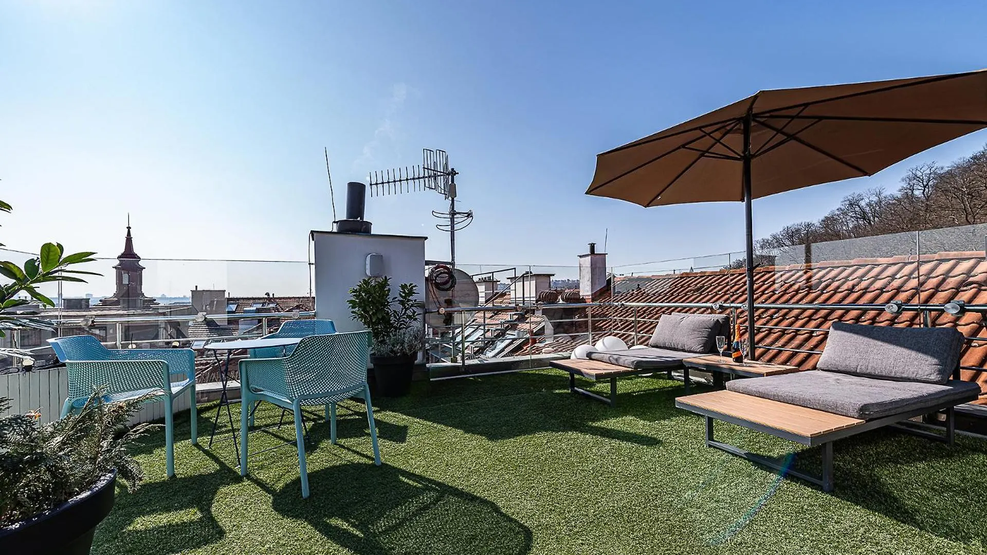 Magic Apartment With Terrace Prague Czech Republic