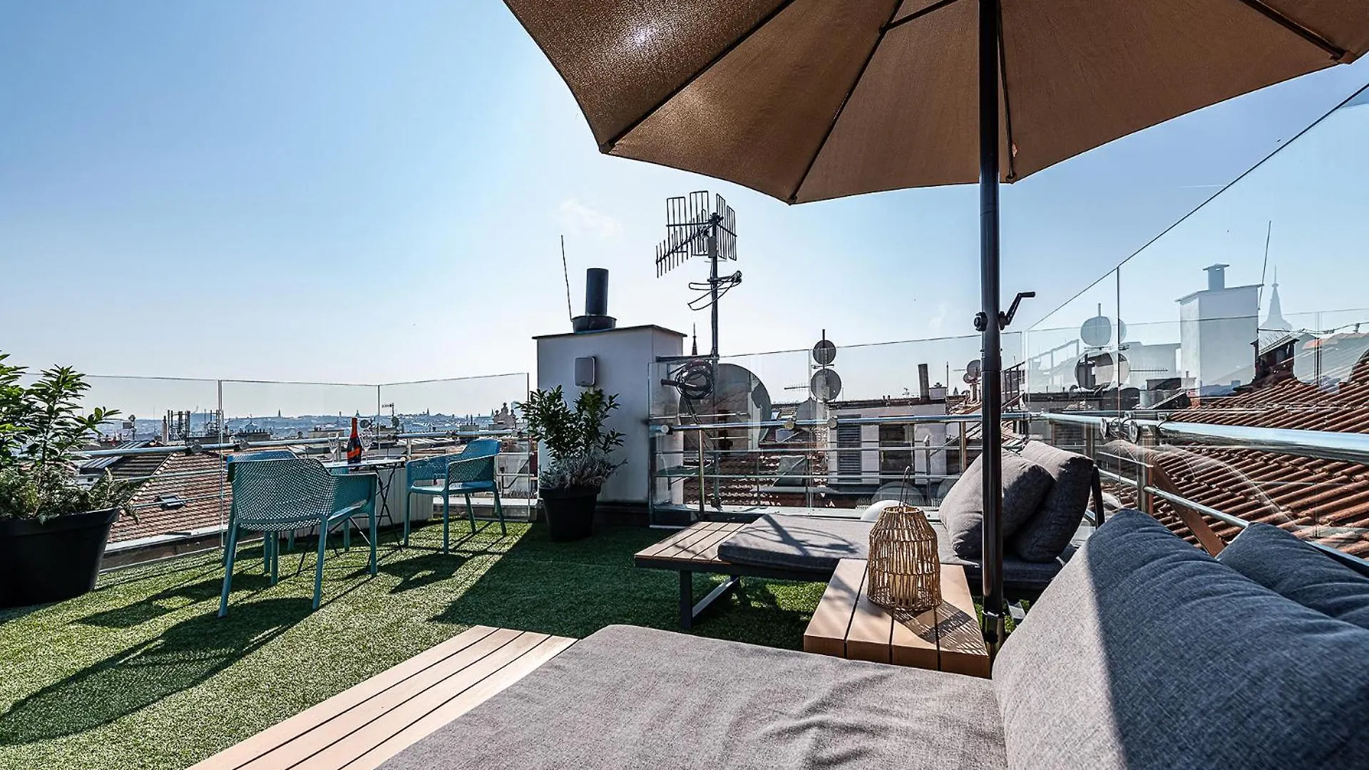 Magic Apartment With Terrace Prague Czech Republic