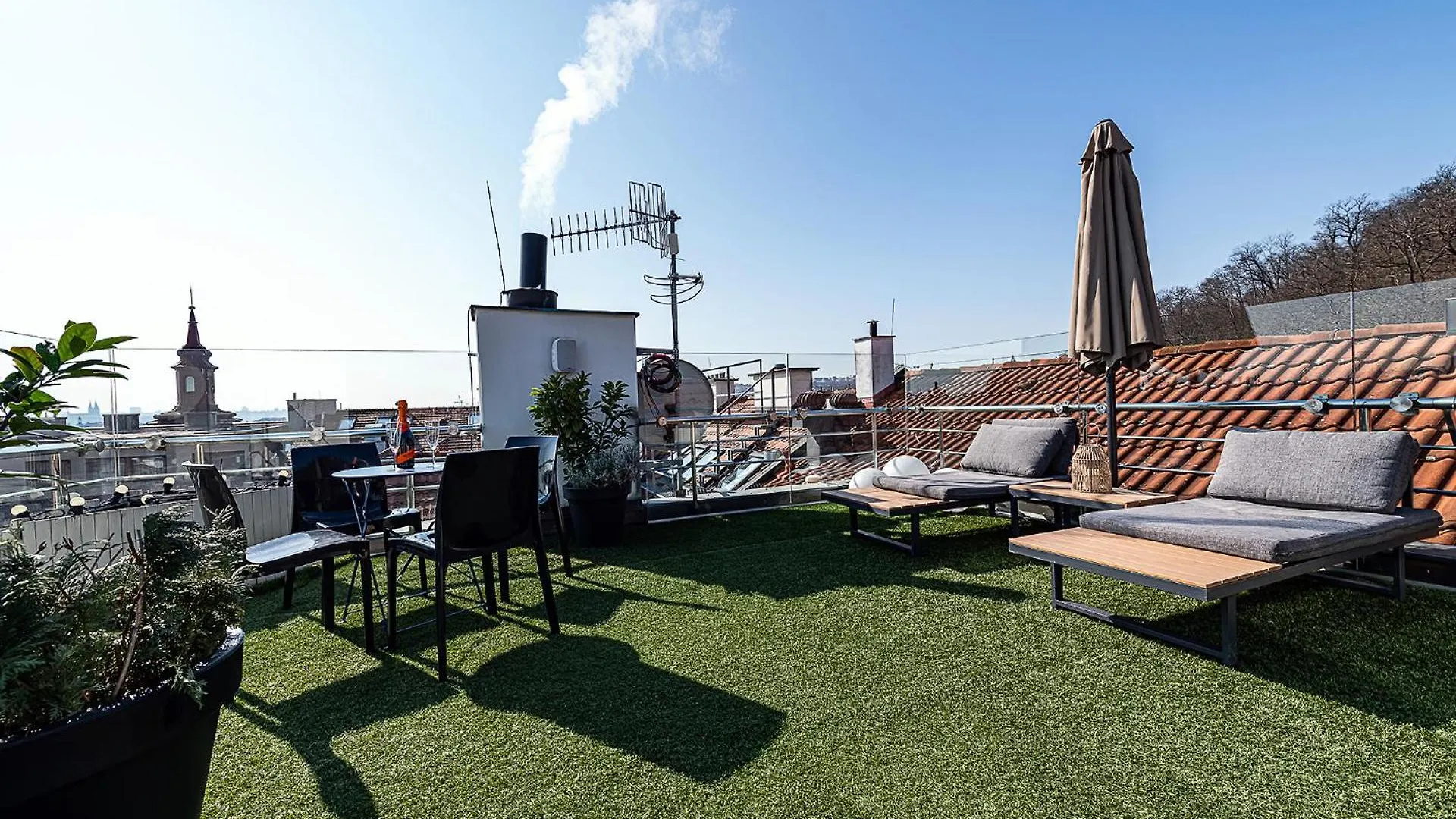Magic Apartment With Terrace Prague Czech Republic
